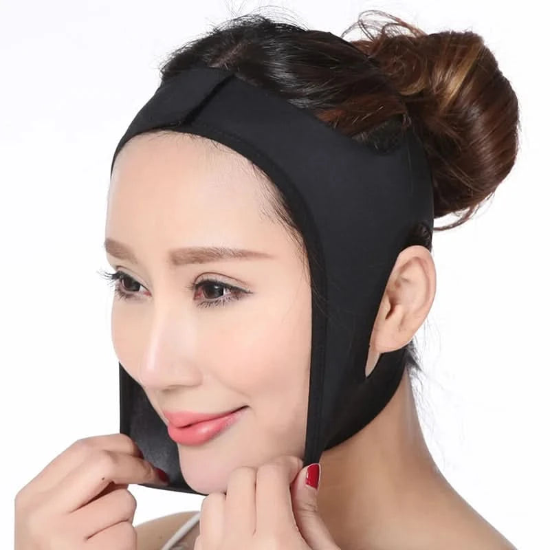 Face Lift Up Belt V Face Bandage Facial Slimming Bandage Relaxation Shape Lift Reduce Double Chin Anti-wrinkle Facial Care Tool - M & M Global