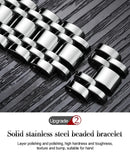 OLEVS Men's Watches Automatic Mechanical Business Wristwatch Waterproof Stainless Steel Strap Watch for Man Skeleton Calendar - M & M Global