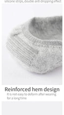 5pairs/lot children's invisible shallow mouth no trace short girls boat socks Slip Silicone white black baby boys sock for kids - M & M Global