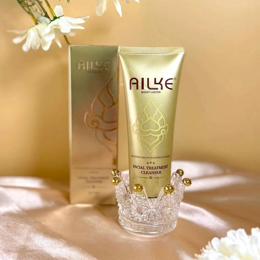 AILKE Whitening Remove Black Spots Facial Cleanser Refreshing Foaming Oil Control Non-irritating With Amino Acid Women Face Care - M & M Global