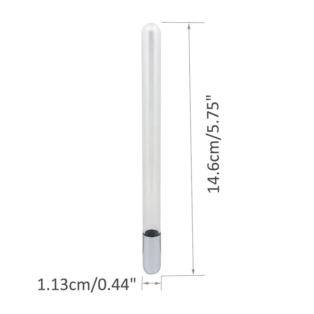 Replace High Frequency Glass HF Electrode for Facial Device Reduce Oily Skin Acne Wrinkle Ozone Bactericidal Promote Circulation - M & M Global