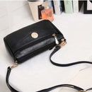 Crossbody Bags for Women PU Leather Messenger Bags Female Multiple Pocket Shoulder Bags Ladies Square Messenger Phone Purse - M & M Global