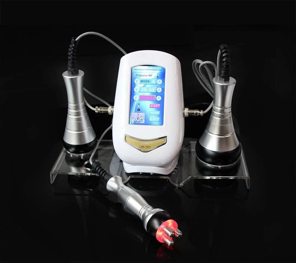 AOKO Metal Head 40K Cavitation Fat Burn Body Slimming Massage Machine Weight Loss Facial Skin lifting Tightening Beauty Device - M & M Global