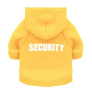 Security Dog Clothes Classic Pet Dog Hoodies Clothes For Small Dog Autumn Coat Jacket for Yorkie Chihuahua Puppy Clothing - M & M Global