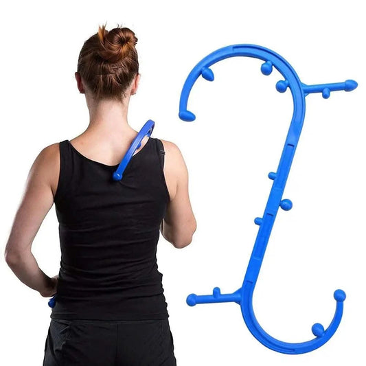 Deep Pressure massage tool body massager Trigger Point Self Massage Stick Body Muscle Relief Back Massager Thera Cane - M & M Global