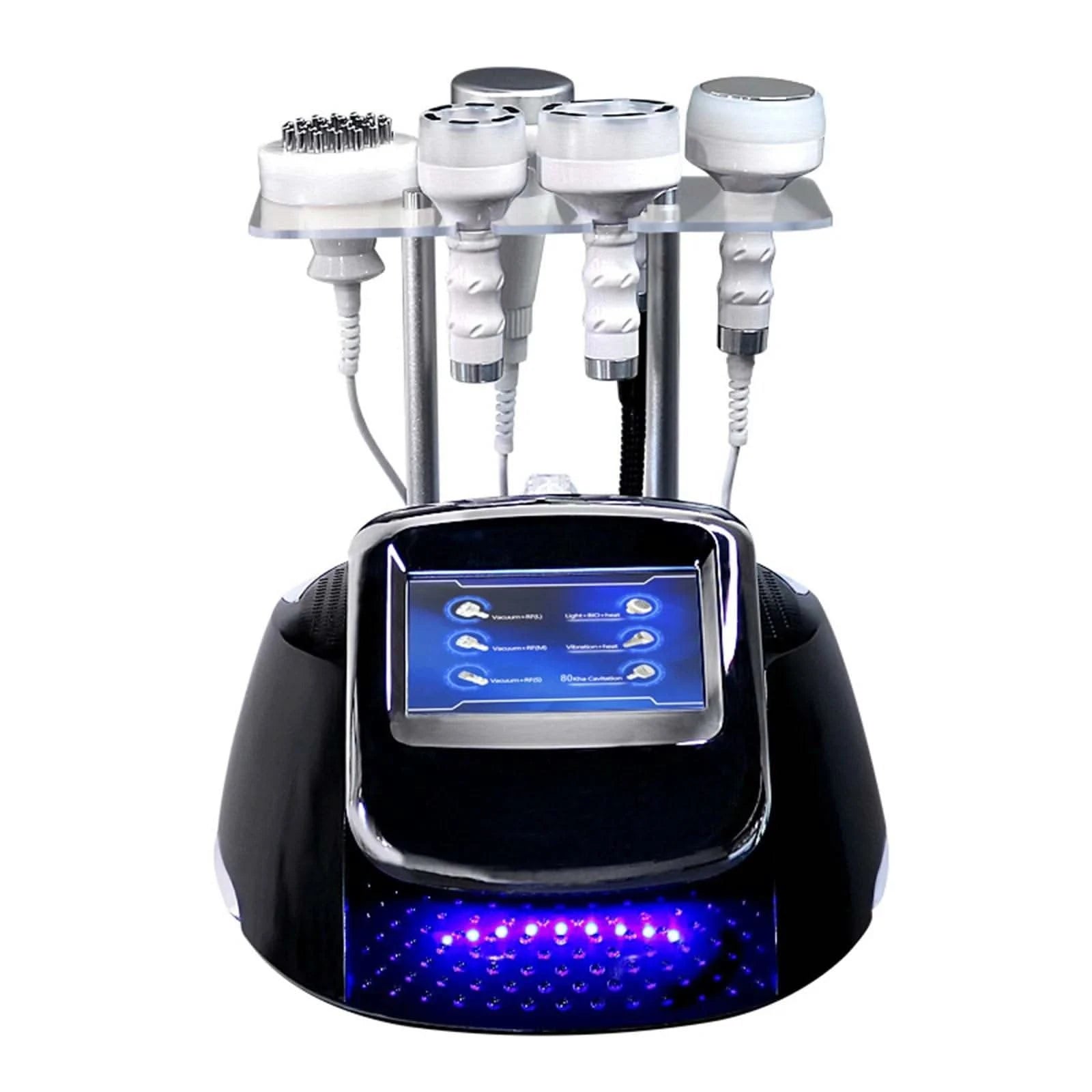 2024 5D 80k Cavitation + RF+Vacuum Body Slimming Fat Burner Health Machine 6 in 1 Ultrasound Massager Weight Loss Beauty Device - M & M Global