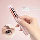 USB Electric Eyebrow Trimmer Makeup Painless Eye Brow Epilator Mini Shaver Razors Portable Facial Hair Remover Women Depilator - M & M Global