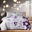 Floral comforter set on a bed with a blurred background
Queen floral comforter set

Large floral print bedding

7-piece microfiber bedding set

All-season comforter

Brushed microfiber comforter

Luxury bed set for queen bed

Fade-resistant bedding

Machine washable comforter

Elegant bedroom décor set

Gift bedding set for holidays