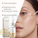Ferulic Acid Serum Fade Fine Lines Firming Moisturizing Brightening Shrink Pores Vitamin C E Facial Essence Nourishing Skin Care - M & M Global