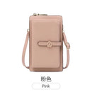 MIYIN Women's Soft Leather Touch Screen Phone Bag Flower Decoration Multi functional Large Capacity Crossbody Bag Coin Wallet - M & M Global