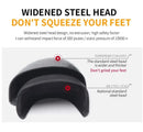 Industrial-Grade Steel Toe Boots Metatarsal Guard Triple Protection Men Work Boots Waterproof Construction Work Shoes Anti-smash