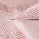 solid striped check Comforter set, soft microfiber, lightweight and breathable, easy to care for - bedding set for all seasons