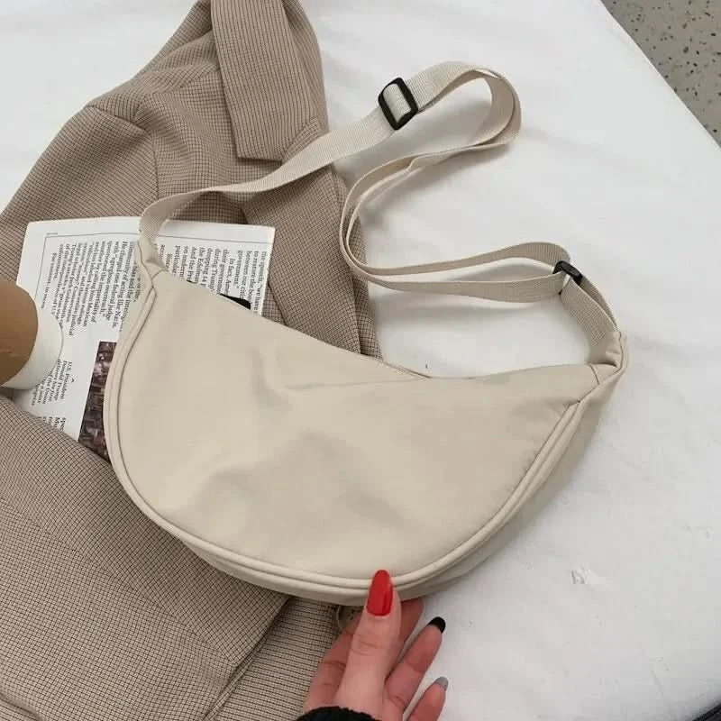 Ladies' fashionable leather PU handbag, designer shoulder bag, crossbody bag, armpit bag - M & M Global