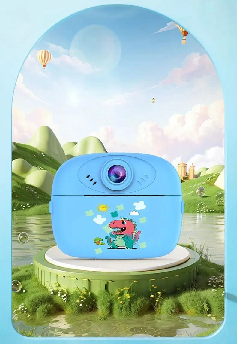 Smart Digital Dual Lens Selfie Camera Kids Toys Birthday Gift Kids Instant Print Camera Thermal Printer Video Recorder Portable - M & M Global