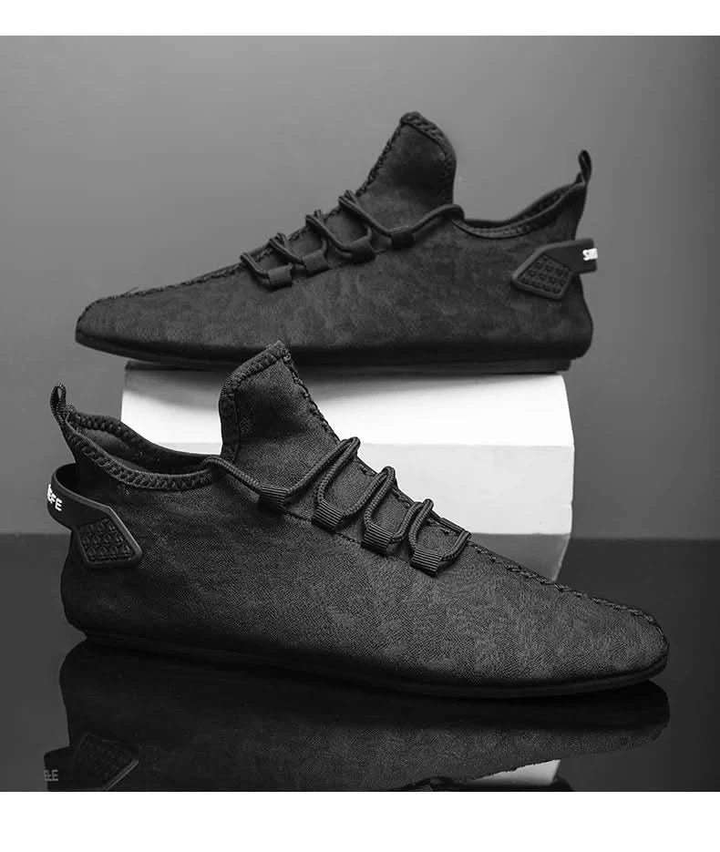 YRZL Men Mesh Loafers Driving Moccasins High Quality Flats Walking Shoes Breathable Non Slip Casual Loafers Summer Mens Shoes - M & M Global