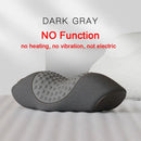 Electric Neck Massager Pillow Vibration Heating Massage Neck Traction Stretcher Support Cervical Spine Pain Relief Sleep Relax - M & M Global