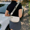 Solid Pu Leather Shoulder Bag Fashion Designer Handbags Messenger Bags For Women Casual Crossbody Bags Summer Travel Bag - M & M Global
