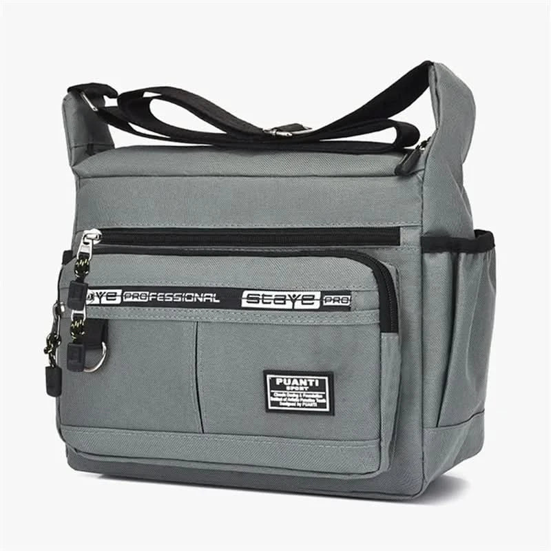Men's Messenger Bag Crossbody Shoulder Bags Men Large Sling Pack For Work Business Waterproof Oxford Packs Satchel Purse - M & M Global