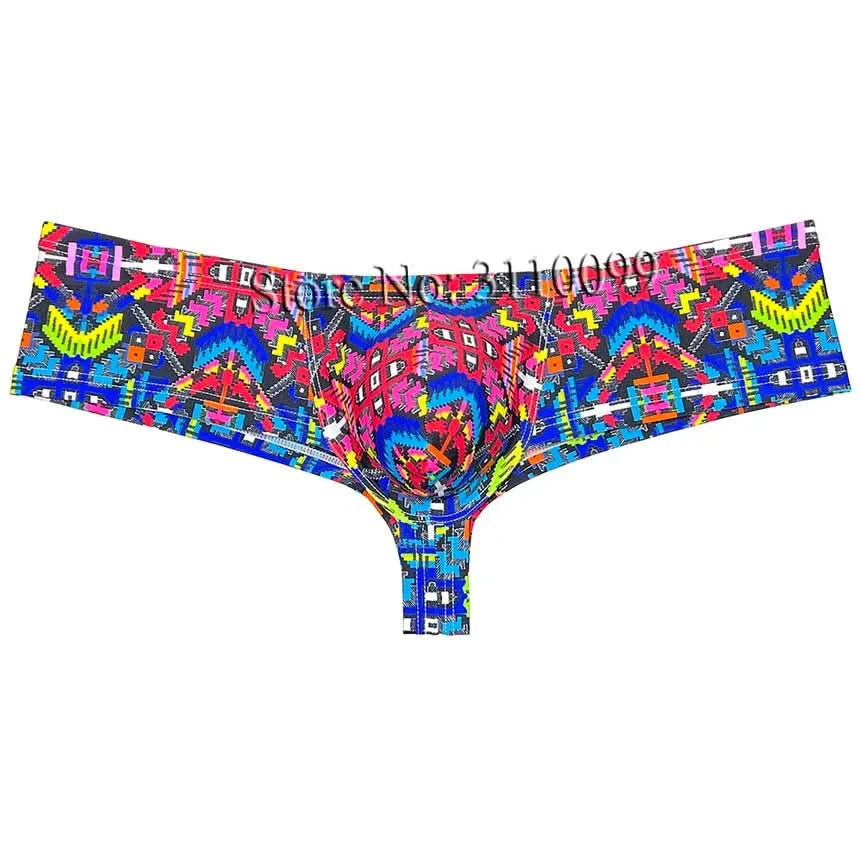 Men's Mini Cheek Boxers Half Hip Brazilain Bikini Swim Briefs Boy Underwear - M & M Global