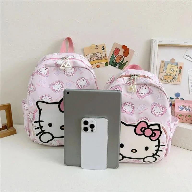Kawaii Hello Kitty Kuromi Cinnamoroll Backpacks Cute Cartoon My Melody Pochacco Pompom Purin Anime Storage School Bag Sac A Dos - M & M Global