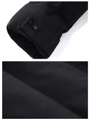 Puffer Jacket Men Thick Warm Winter Jackets Hooded Long Coats Fashion Casual Cotton Padded Parkas Man Outwear Clothing Top