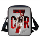 pcs set Football CR7 Star Child School Backpack with Lunch Bags Pencil Bags School Bags for R-Ronaldos Boys Girls Best Gift - M & M Global