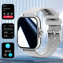 2.01-inch screen smart watch, call reminder, message display, music control and other functions, compatible with iPhone/Android