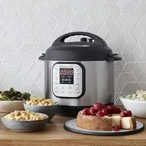 Pot  7-in-1 Electric Pressure Cooker, Sterilizer, Slow Cooker, Rice Cooker, Steamer, Saute, Yogurt Maker, and Warmer, 6 Quart, 1 - M & M Global