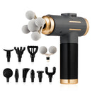 11-IN-1 Electric Massage Gun 99 Level Powerful Fascia Gun High-Frequency Vibration Body Massage Gun Arms Leg Muscle masajeador