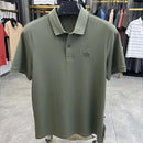 100% pure cotton high-end fashionable short sleeve summer new high-quality men's business casual polo shirt luxury brand T-shirt