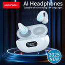 GREATWALL Translation Ear Clip, Touch Control,No Delay,High Definition Sound Quality, Can Translate 144 Languages Online
