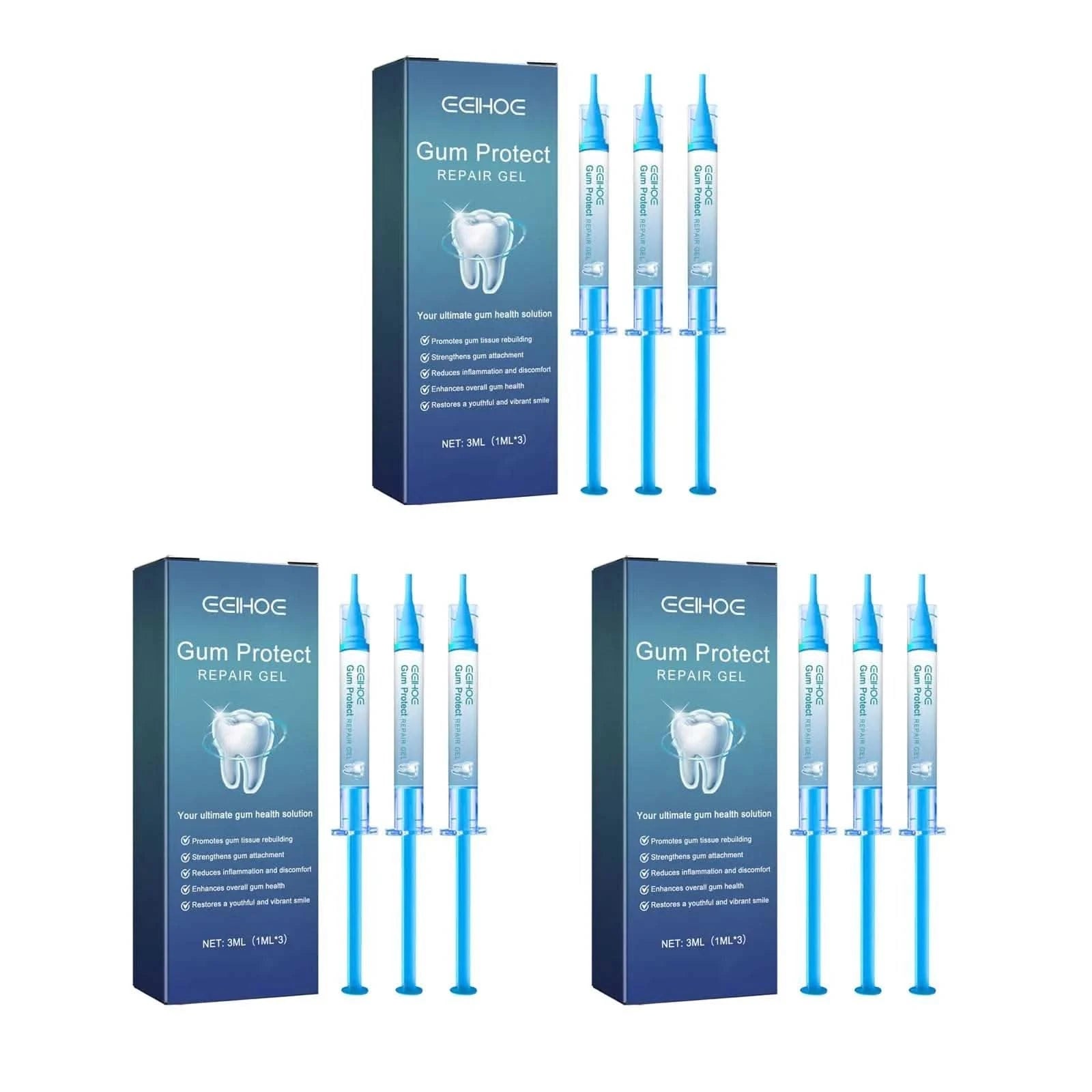 Dental Repair Gel Deep Clean Tooth Dirt Relieves Inflamed Gums And Reduces Bad Breath Care Gums Fresh Breath Care Gel - M & M Global