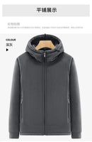 Men's Warm Jacket, Sports Hooded Sweatshirt, Oligon Fabric Coat, High-quality Design, Warm Coat with Fashionable Hood 2025 New
