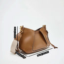 PLEATED MINI BAG, Women's Solid Color Simple Shoulder Bag, Fashionable Small Crossbody Purses, Luxury Design Handbag - M & M Global