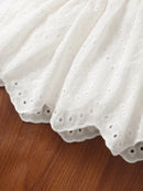 Summer Baby Girl Fashion Lace Strap Top Short Skirt Set Baby Girl Cute Fashion Casual Embroidered Skirt Set - M & M Global