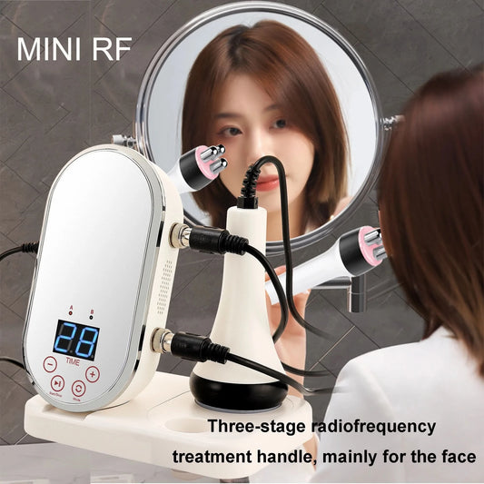 EMS Facial Body Radio Frequency Machine Skin Tightening Face Lifting RF Beauty Device Professional Home RF Skin Care Anti Aging - M & M Global