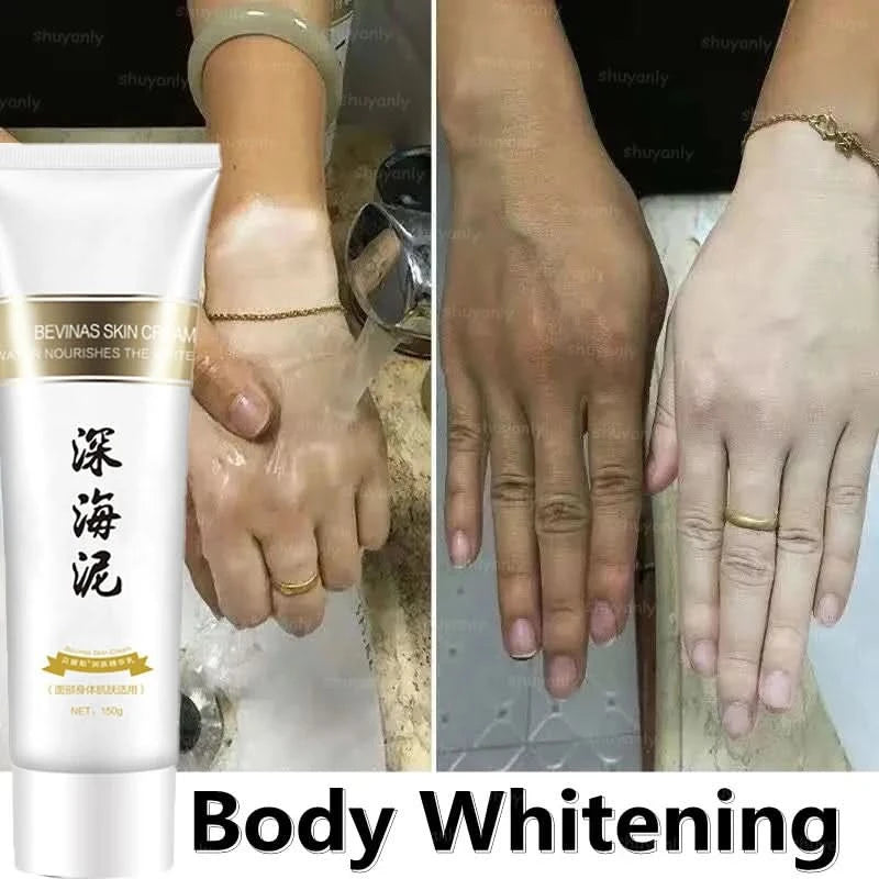 Whitening Cream Fast Whitening Tanning Repair Whole Body  Facial Whitening Moisturizing Skin Cleansing Bleaching Remove Darkness - M & M Global