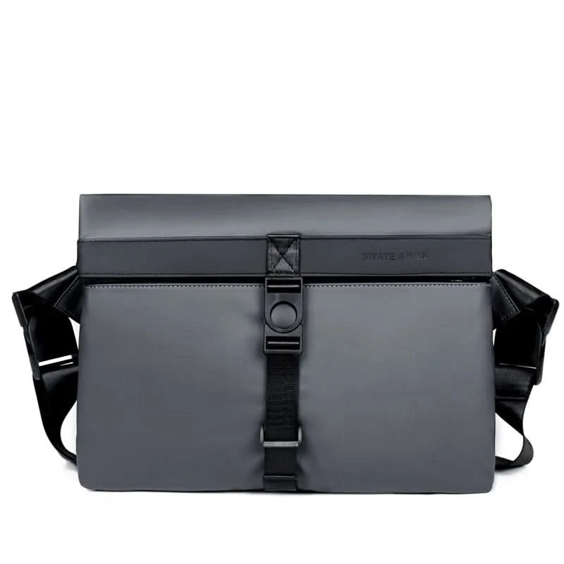 Retro business crossbody bag, large capacity, men's briefcase, shoulder bag, travel backpack - M & M Global