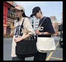 Collage Student School Bags Women&Men Unisex Crossbody Bags Multipockets Messenger Bag Simple Nylon Shoulder Bag - M & M Global