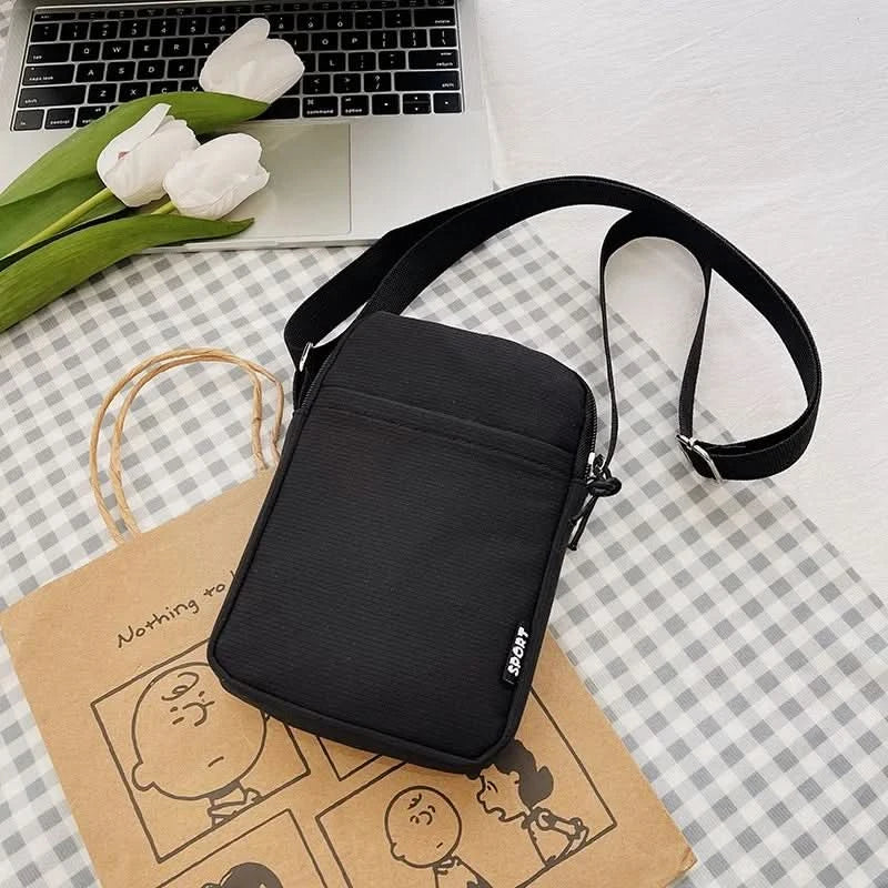 New Fashion Mobile Phone Bag Women's Messenger Bag All-match Mini Small Crossbody Bag Hanging Neck Coin Purse Vertical Handbag - M & M Global