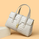 Luxury Shoulder Tote Bag Alligator Patent Leather Hand Bags for Women 2025 Designer Daily commuting Handbags HIgh Quality Sac - M & M Global