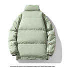 Winter Parka Men Brown Thick Warm Jackets Big Size Oversize Cotton Padded Windbreaker Outwear Waterproof Loose Coats