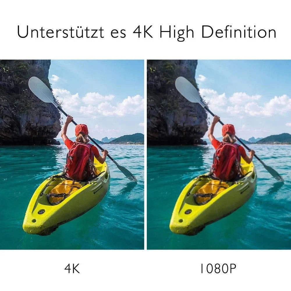 Action Camera 4K WiFi 2.0-inch Screen Waterproof 170D Underwater sports video cameras for motorcycle helmet Outdoor Sport Cam - M & M Global