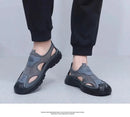 Summer New Men's Baotou Casual Net Surface Breathable Beach Shoes Lightweight Non-slip Sandals for Men sandal casual sneakers - M & M Global