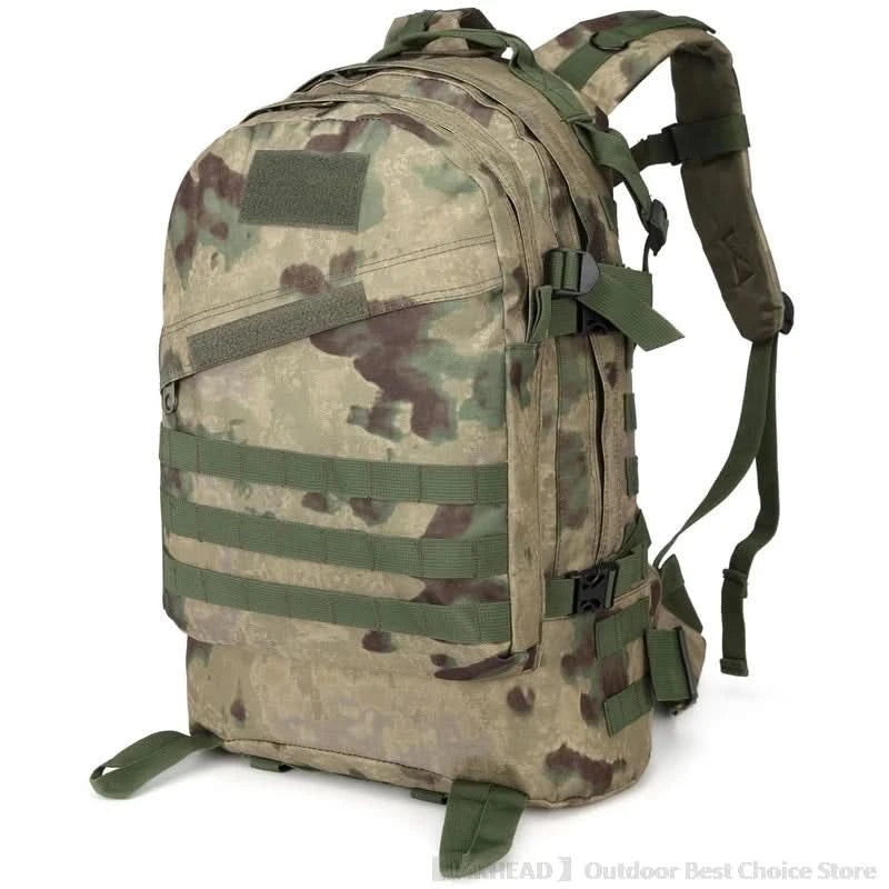 Outdoor Sport Camping Backpack Hiking Trekking School Bag Travel Cycling Walking Large Capacity Rucksack 3D Tactical Backpack - M & M Global