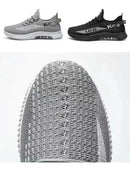 Net shoes a slip-on men's sports shoes net shoes breathable lazy shoes light soft sole casual shoes men's shoes 2024new - M & M Global