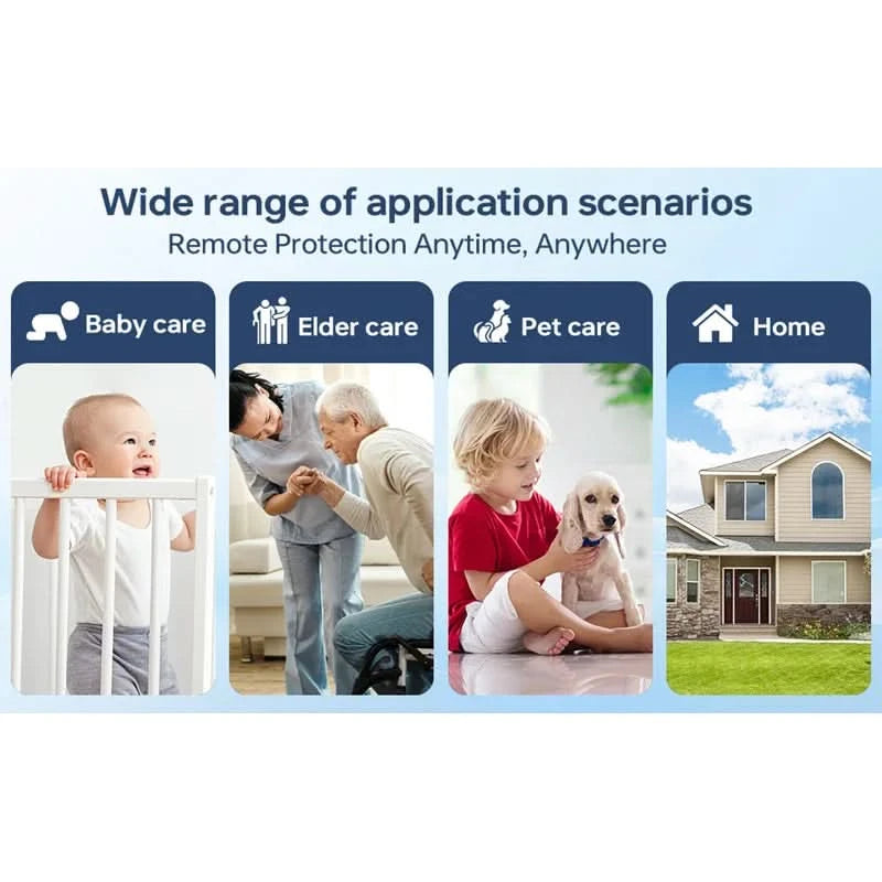 New 4K Mini Security Camera Full Color Night Vision High Definition WiFi Remote Monitor Waterproof Motion Detect Surveillance - M & M Global