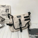 Unisex Nylon Fabric Messenger Bags Multi Pockets Large Capacity Shoulder Shopper Tote Bag Student School Satchels Female Handbag - M & M Global