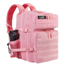 LHI 45L Tactical Backpack Waterproof Tie-Dye Sports Travel Daily Gym Rucksacks Weekend Overnight Daypack With Bottle holder - M & M Global