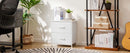 JHK Living Room Cabinet Layers Set of 2 Fabric Drawers Beside Nightstand Table Closet Chest Clothes Display Cabinet Of Furniture